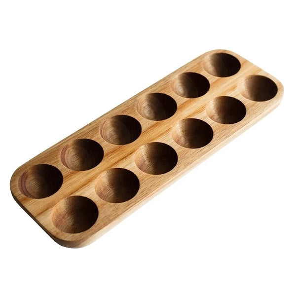 Wooden Egg Rack