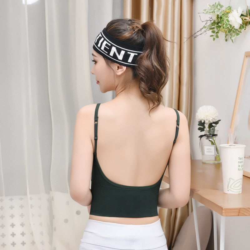 Backless Camisoles Bra