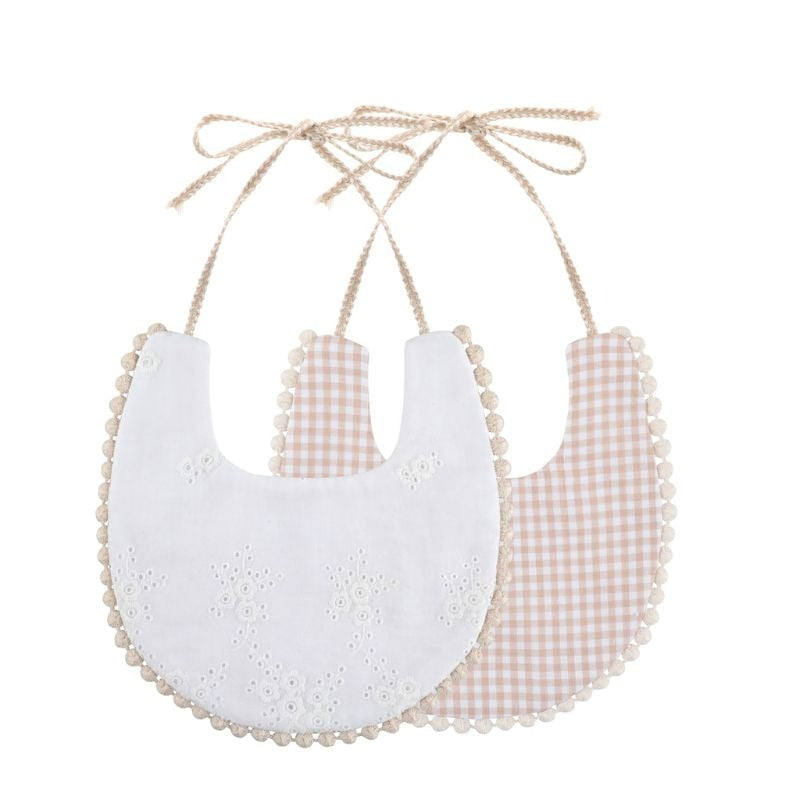 Embroidery Double Sided Bib