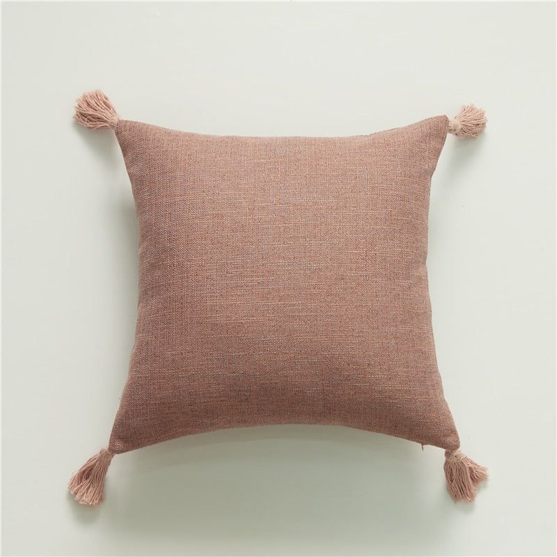 Tassel Decorative Pillowcase