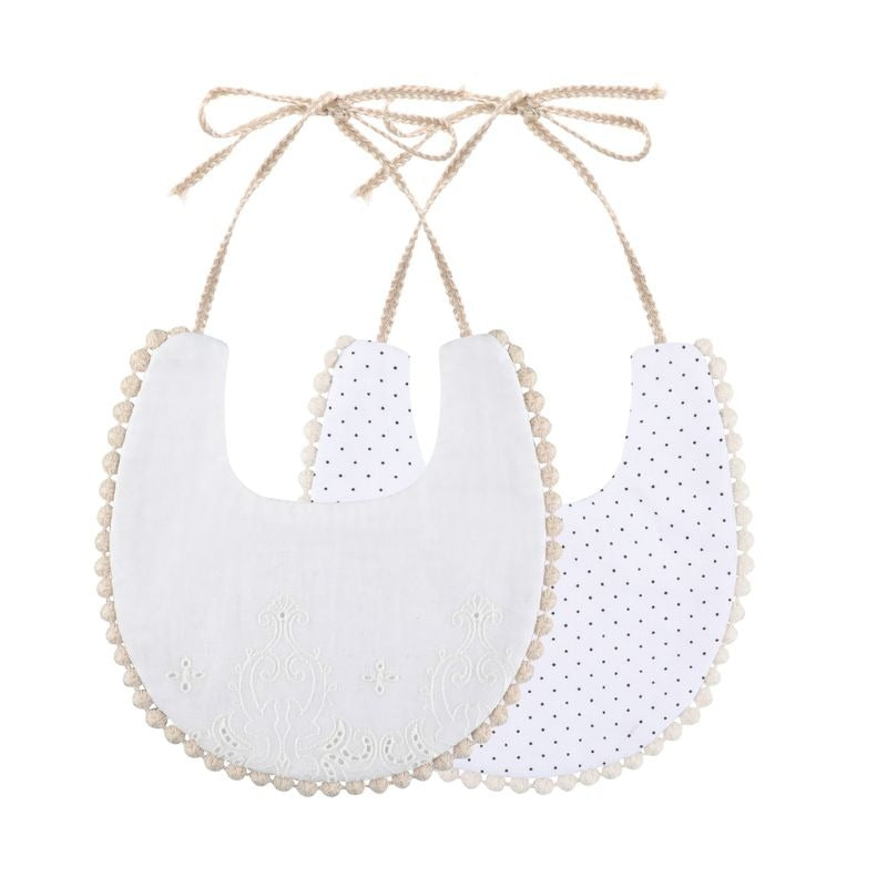 Embroidery Double Sided Bib