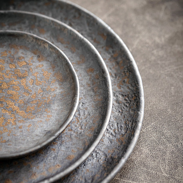 Industrial Stoneware Plates