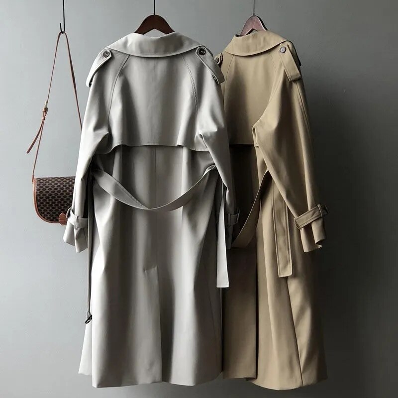 Classic Long Trench Coat