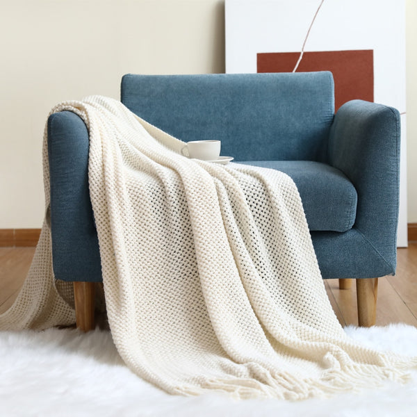 Knit Throw Blanket