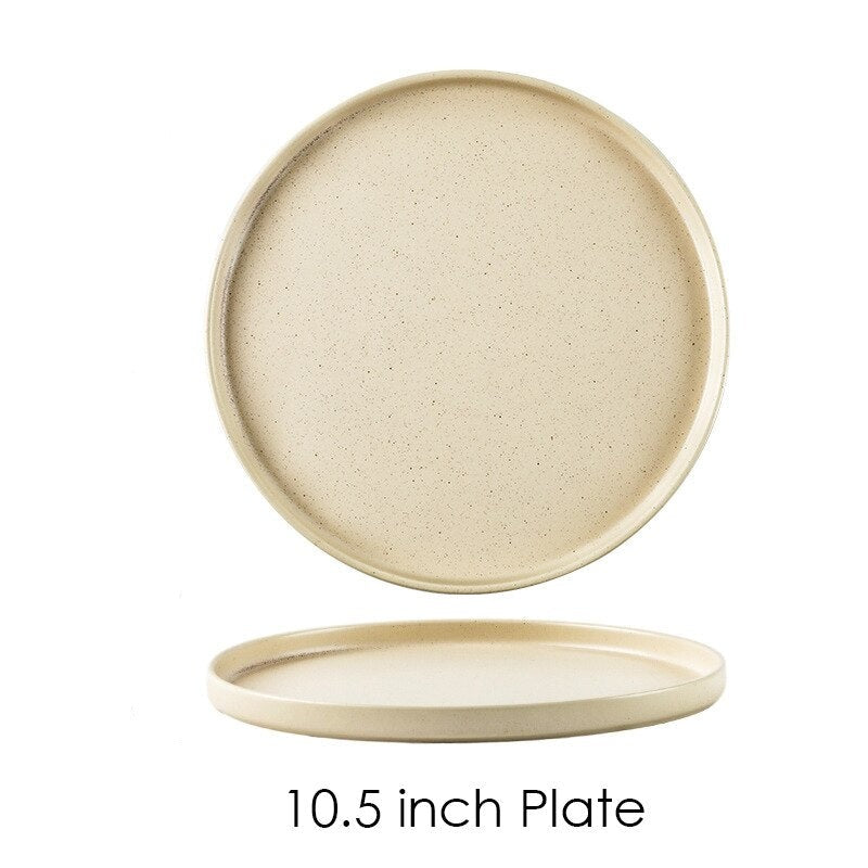 Elegant Matte Stoneware Dishes