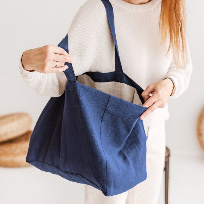 OVERSIZED Linen Go-Bag