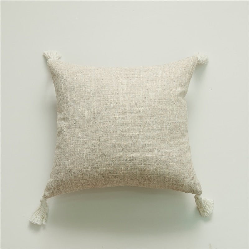 Tassel Decorative Pillowcase