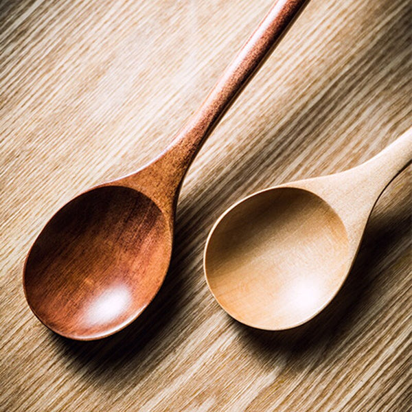 Long Handle Wooden Spoon