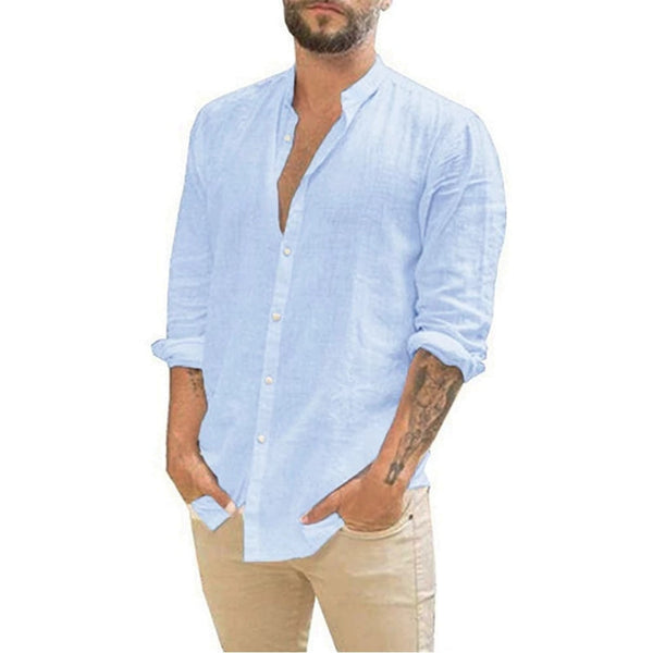 Linen Button-up Shirt