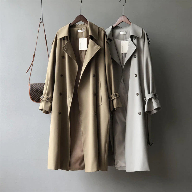 Classic Long Trench Coat