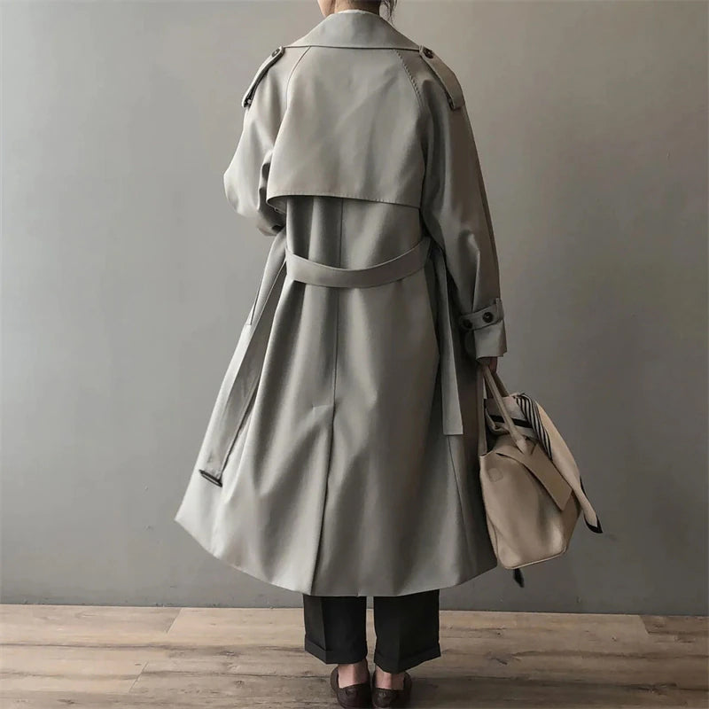 Classic Long Trench Coat