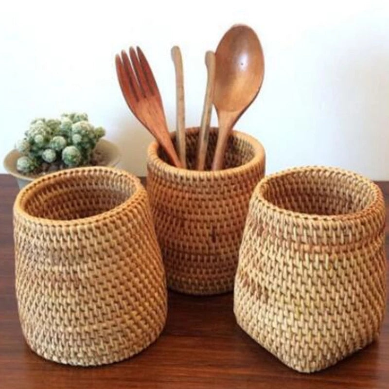 Rattan Storage Baskets